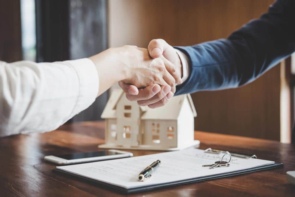 Shaking Hands With The Buyer